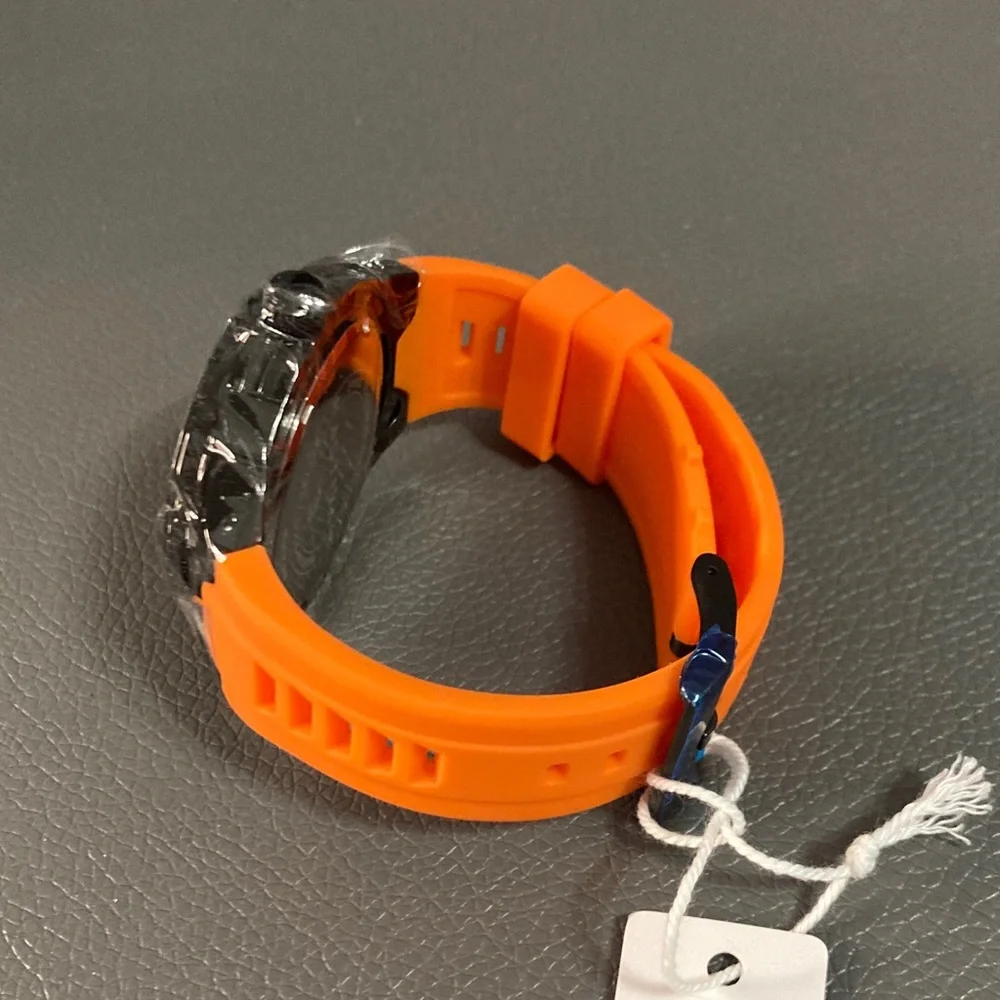 Activa Men's Watch - 44mm Case - Orange Band (ACW9349-001)